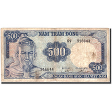Banknote, South Viet Nam, 500 D<ox>ng, 1966, Undated, KM:23a, VF(30-35)
