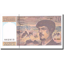 France, 20 Francs, 20 F 1980-1997 ''Debussy'', 1997, KM:151i, 1997, UNC(64)