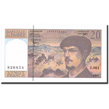 Banknote, France, 20 Francs, 20 F 1980-1997 ''Debussy'', 1997, 1997, UNC(64)