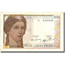 Geldschein, Frankreich, 300 Francs, 300 F 1938-1939, 1939, Undated (1939), SS+