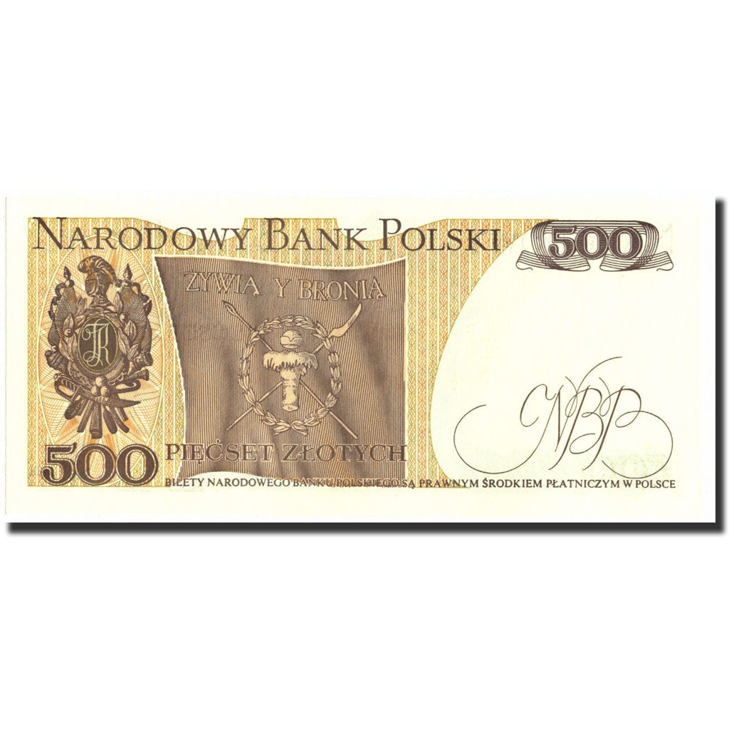 Banconote, Polonia, 500 Zlotych, 1982, KM:145d, 1982-06-01, FDS
