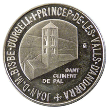 Andorra, 5 Diners, 1988, KM #51, MS(65-70), Nickel, 31.5, 13.80