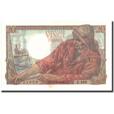 Frankreich, 20 Francs, 20 F 1942-1950 ''Pêcheur'', 1948, 1948-10-14, VZ+