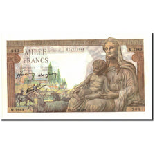 France, 1000 Francs, 1 000 F 1942-1943 ''Déesse Déméter'', 1943, 1943-01-07