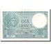 Francia, 10 Francs, 10 F 1916-1942 ''Minerve'', 1939, 1939-08-17, BB+
