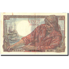 France, 20 Francs, 20 F 1942-1950 ''Pêcheur'', 1948, 1948-10-14, AU(50-53)