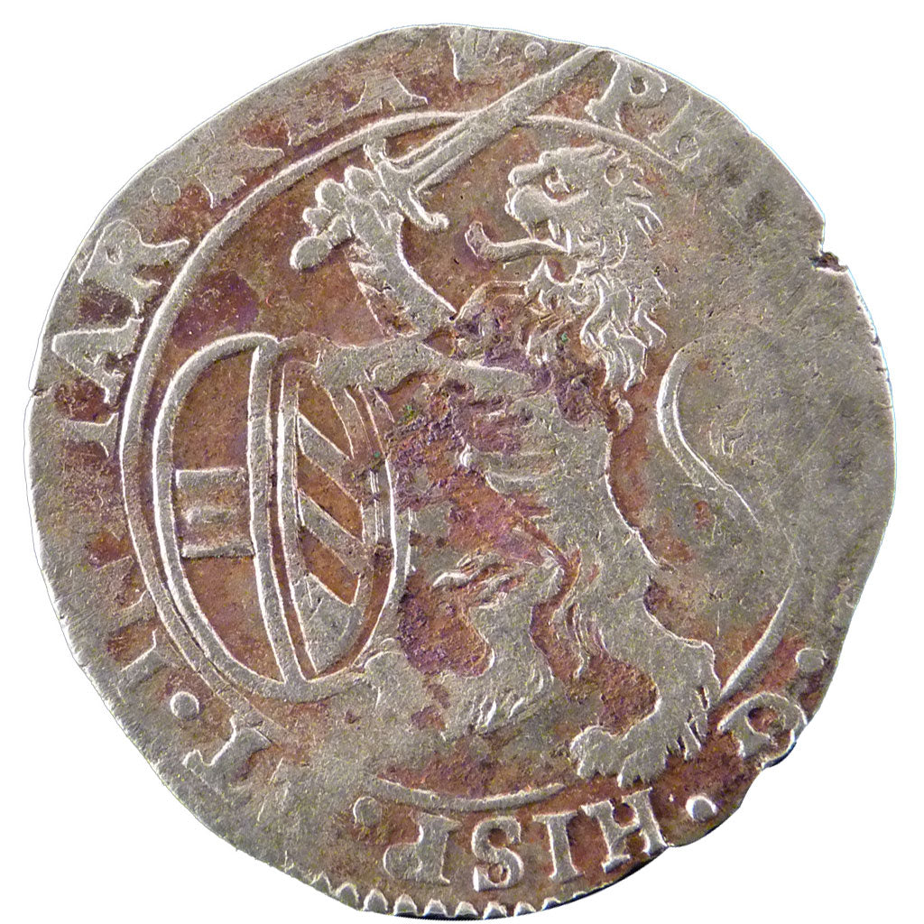 Belgium, Escalin, 1629, Anvers, F(12-15), Silver, 5.20