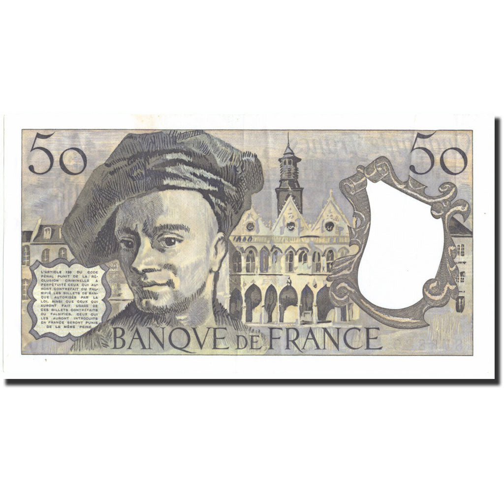 France, 50 Francs, 50 F 1976-1992 ''Quentin de La Tour'', 1978, 1978, SUP