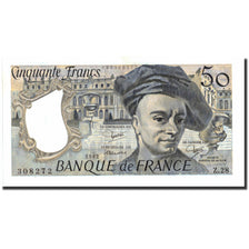 Francia, 50 Francs, 50 F 1976-1992 ''Quentin de La Tour'', 1982, 1982, EBC