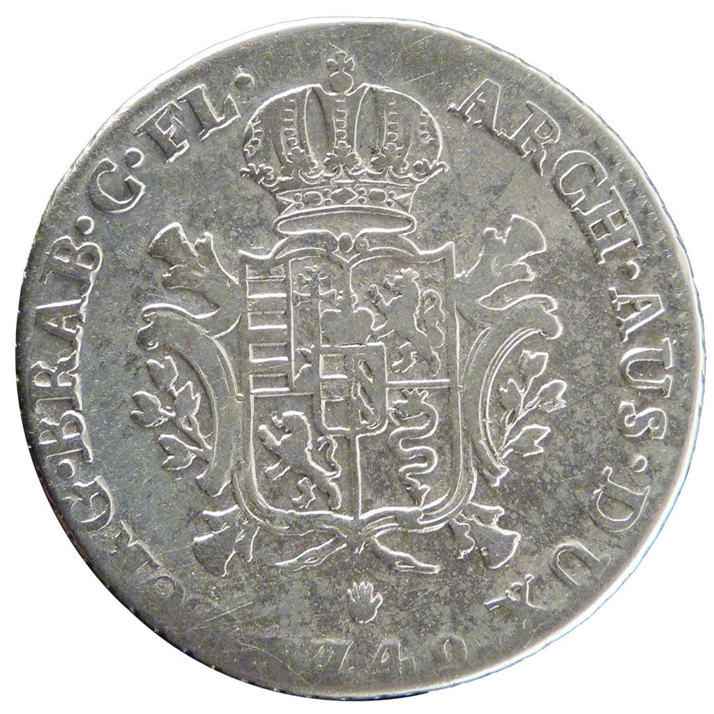 Belgio, 1/4 de Ducaton, 1749, Anvers, MB, Argento, KM:6
