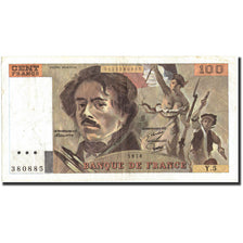 France, 100 Francs, 100 F 1978-1995 ''Delacroix'', 1978, 1978, VF(20-25)