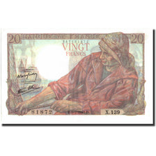 Frankreich, 20 Francs, 20 F 1942-1950 ''Pêcheur'', 1945, 1945-07-05, VZ+