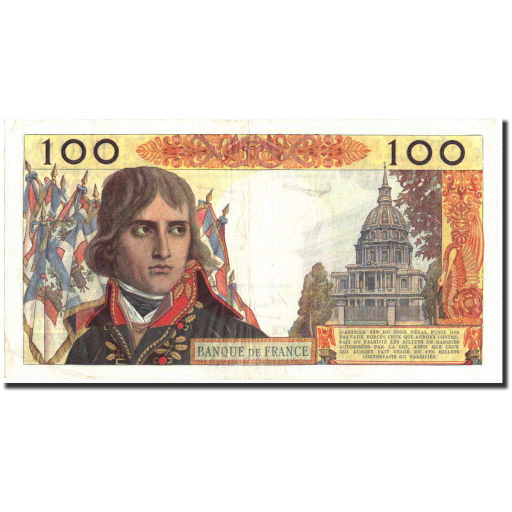 Francia, 100 Nouveaux Francs, 100 NF 1959-1964 ''Bonaparte'', 1963, 1963-10-10