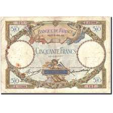 Frankrijk, 50 Francs, 50 F 1927-1934 ''Luc Olivier Merson'', 1934, 1934-05-31