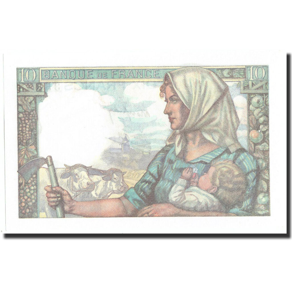 France, 10 Francs, 10 F 1941-1949 ''Mineur'', 1941, 1941-10-09, UNC(63)
