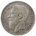 BELGIUM, 2 Francs, 2 Frank, 1867, KM #30.1, AU(50-53), Silver, 9.90