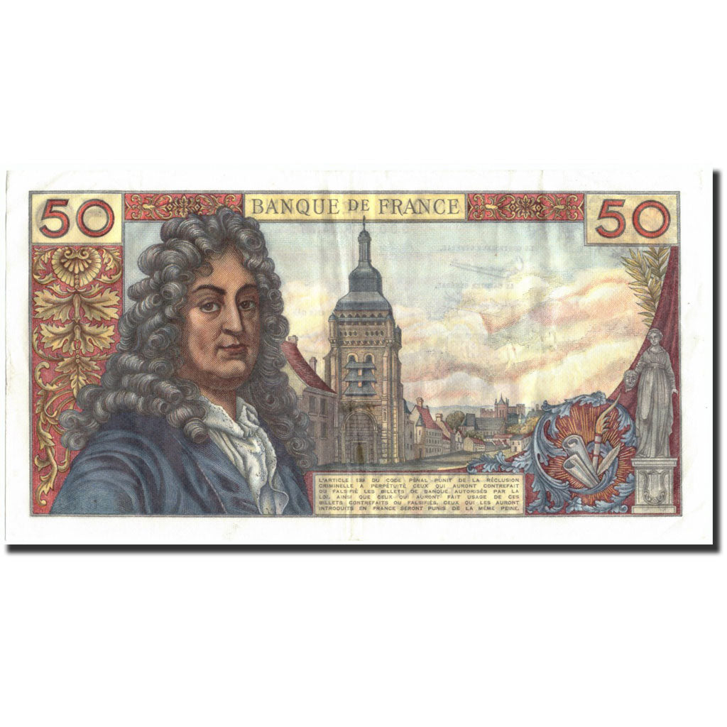 Francia, 50 Francs, 50 F 1962-1976 ''Racine'', 1962, 1962-06-07, BB