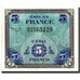 Francja, 5 Francs, Flag/France, 1944, 1944, UNC(63), Fayette:VF17.1, KM:115a