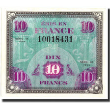 France, 10 Francs, 1944 Flag/France, 1944, 1944, EF(40-45), Fayette:VF18.1