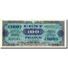 France, 100 Francs, 1944 Flag/France, 1944, 1944, EF(40-45), Fayette:VF20.1