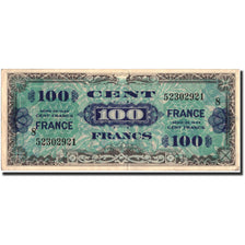 France, 100 Francs, 1945 Verso France, 1945, 1945, TTB, Fayette:VF25.8, KM:123c