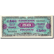 Francia, 50 Francs, 1945 Verso France, 1945, 1945, MBC, Fayette:VF24.2, KM:122b
