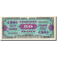 France, 50 Francs, 1945 Verso France, 1945, 1945, EF(40-45), Fayette:VF24.2