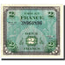 France, 2 Francs, 1944 Flag/France, 1944, 1944, AU(50-53), Fayette:VF16.1