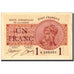 Saar, 1 Franc, 1947 Sarre, 1920, 1920, EF(40-45), Fayette:VF51.1, KM:2