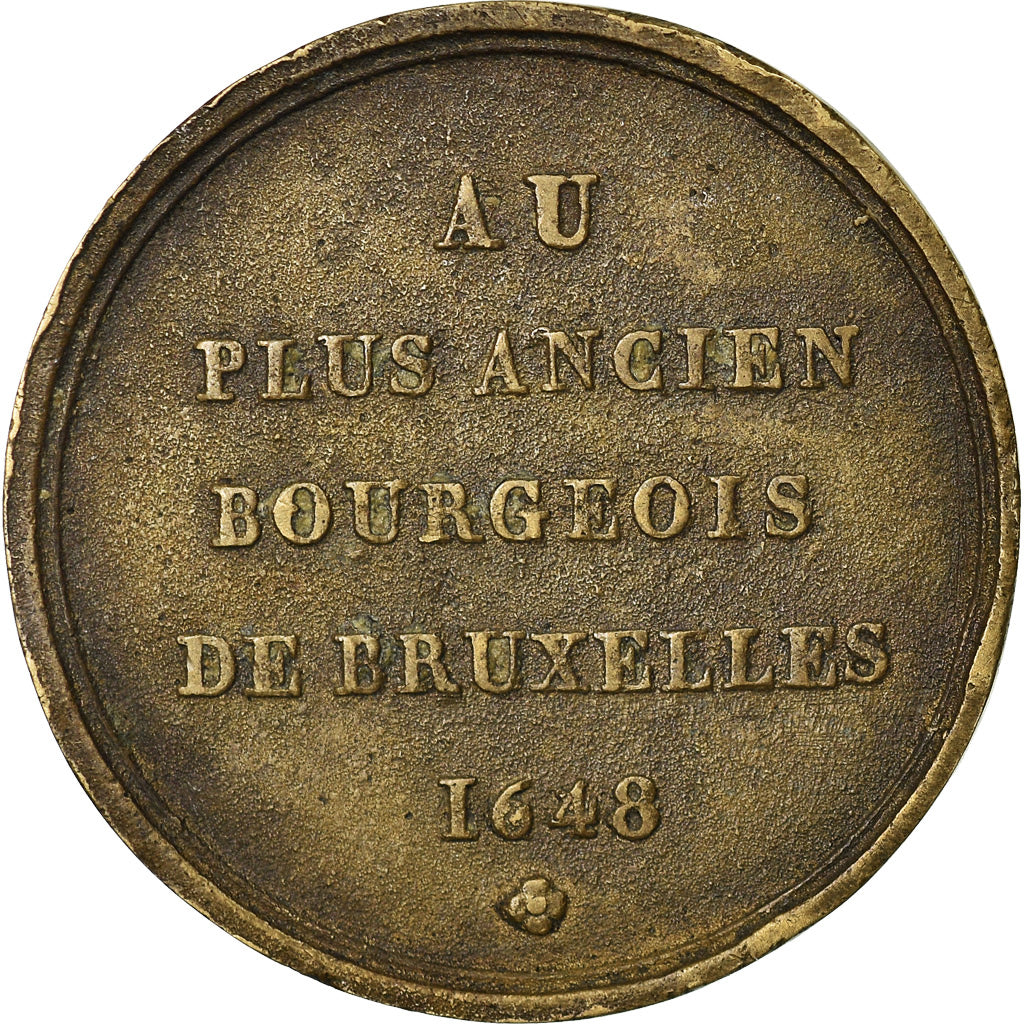 Belgia, Medal, Au plus Ancien Bourgeois de Bruxelles, Dubois F., EF(40-45)
