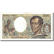Francia, 200 Francs, 200 F 1981-1994 ''Montesquieu'', 1981, 1981, BC+