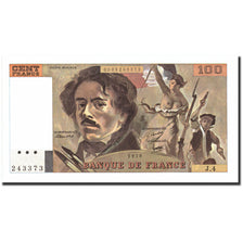 France, 100 Francs, 100 F 1978-1995 ''Delacroix'', 1978, KM:154a, 1978