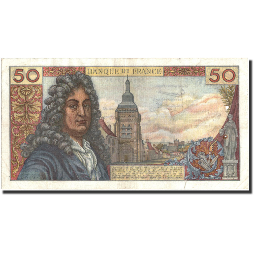 Frankreich, 50 Francs, 50 F 1962-1976 ''Racine'', 1962, 1962-12-06, S