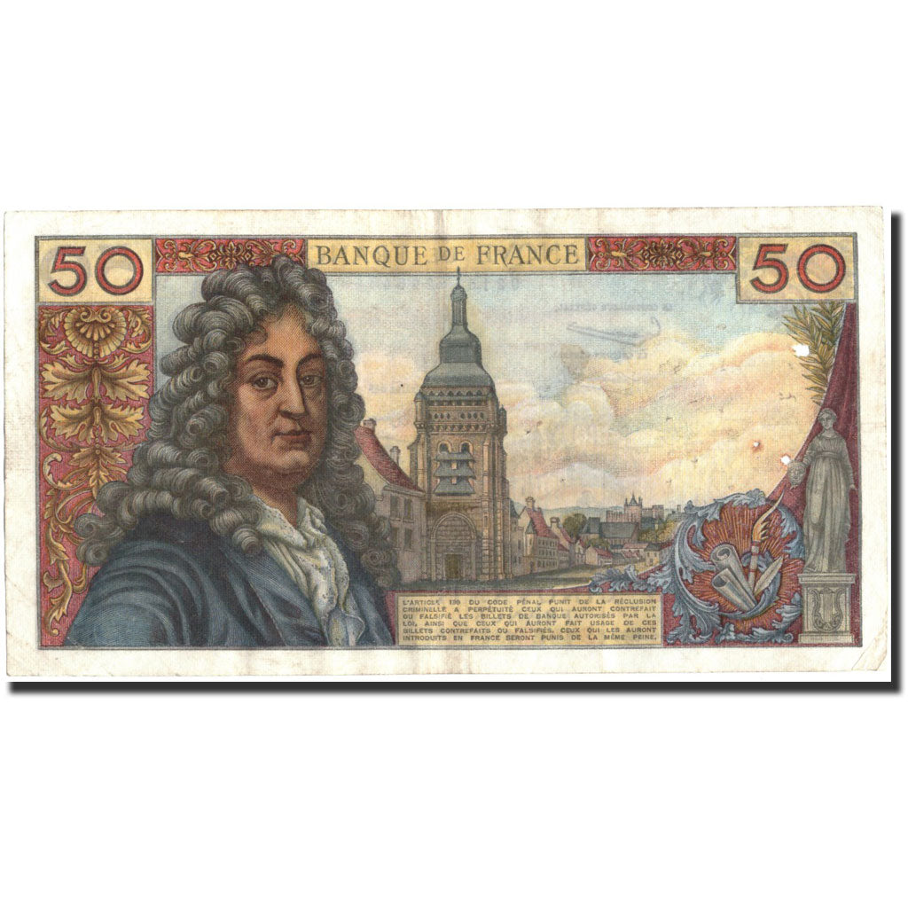 France, 50 Francs, 50 F 1962-1976 ''Racine'', 1965, 1965-03-04, TB