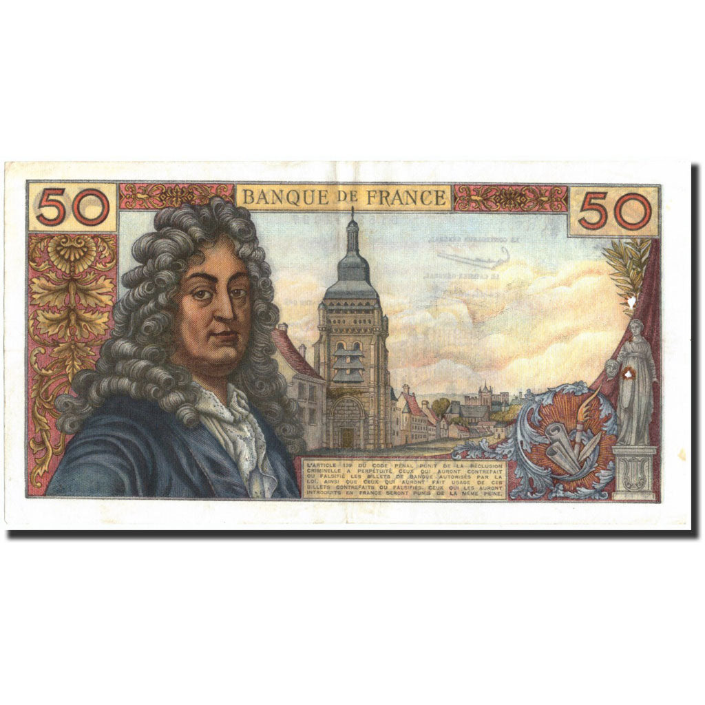 Francia, 50 Francs, 50 F 1962-1976 ''Racine'', 1963, 1963-05-02, BB