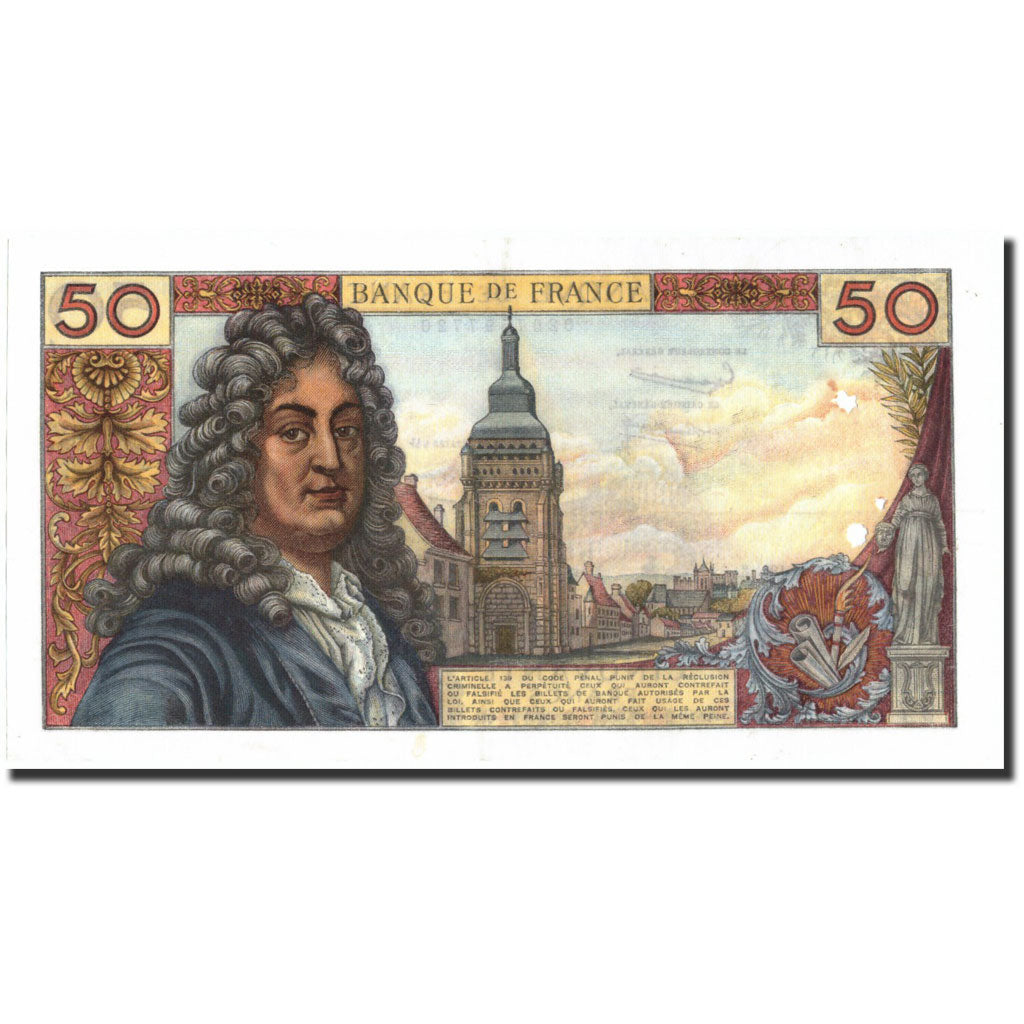 Francia, 50 Francs, 50 F 1962-1976 ''Racine'', 1964, 1964-11-05, BB