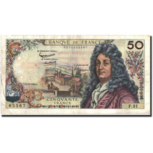 France, 50 Francs, 50 F 1962-1976 ''Racine'', 1962, 1962-12-06, VF(20-25)
