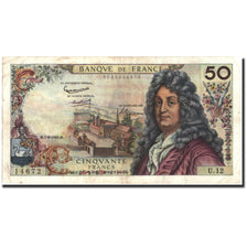 France, 50 Francs, 50 F 1962-1976 ''Racine'', 1962, 1962-06-07, VF(20-25)
