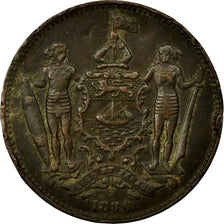 Coin, BRITISH NORTH BORNEO, Cent, 1886, Heaton, Birmingham, EF(40-45), Bronze