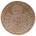 Brazil, 20 Reis, 1825, Baia, KM #360, EF(40-45), Copper, 5.60