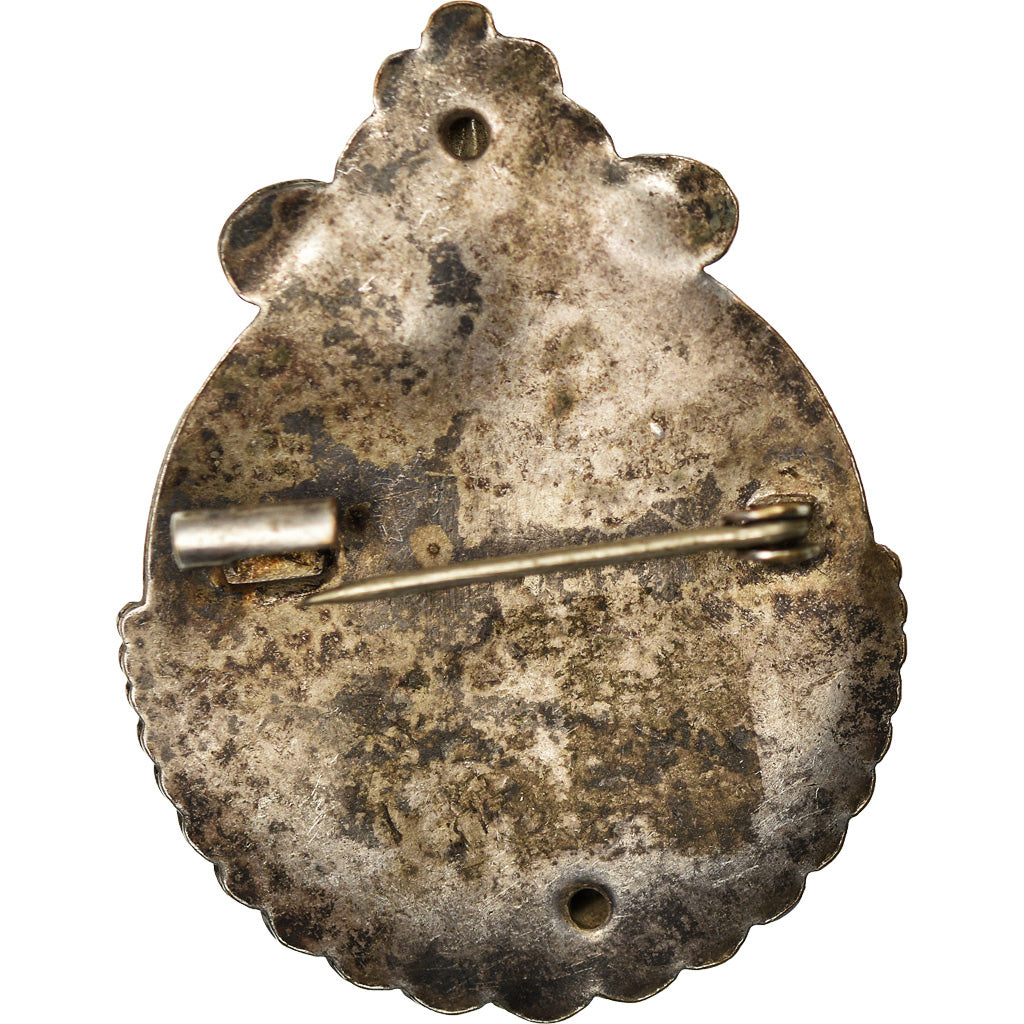 France, Medal, Broche, Bretagne, Geography, VF(20-25), Copper Plated Silver