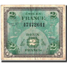 Frankreich, 2 Francs, 1944 Flag/France, 1944, 1944, S, KM:114a