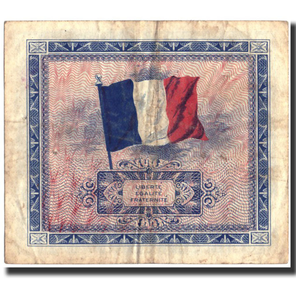 Frankreich, 2 Francs, 1944 Flag/France, 1944, 1944, S, KM:114a