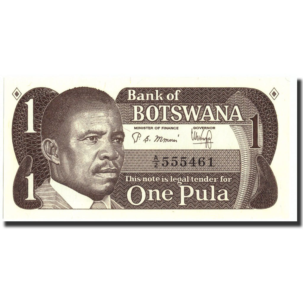Banknote, Botswana, 1 Pula, Undated (1983), Undated, KM:6a, UNC(65-70)