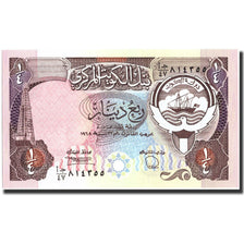 Geldschein, Kuwait, 1/4 Dinar, 1968, 1968, KM:11d, UNZ