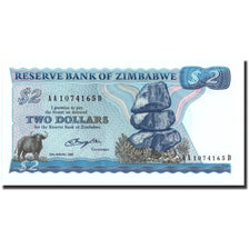 Banknote, Zimbabwe, 2 Dollars, 1980, 1980, KM:1a, UNC(65-70)