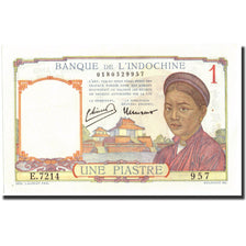 Billete, 1 Piastre, Undated (1932-39), INDOCHINA FRANCESA, KM:54c, Undated, UNC