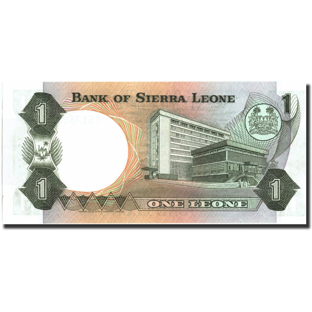 Geldschein, Sierra Leone, 1 Leone, 1981, 1981-07-01, KM:5d, UNZ-