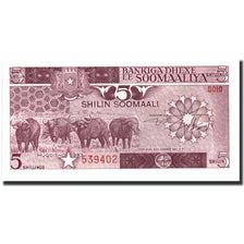 Banknot, Somalia, 5 Shilin = 5 Shillings, 1983, 1983, KM:31a, UNC(65-70)