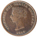 Canada, 1/2 Penny Token, 1843, KM #1, EF(40-45), Bronze, 8.70